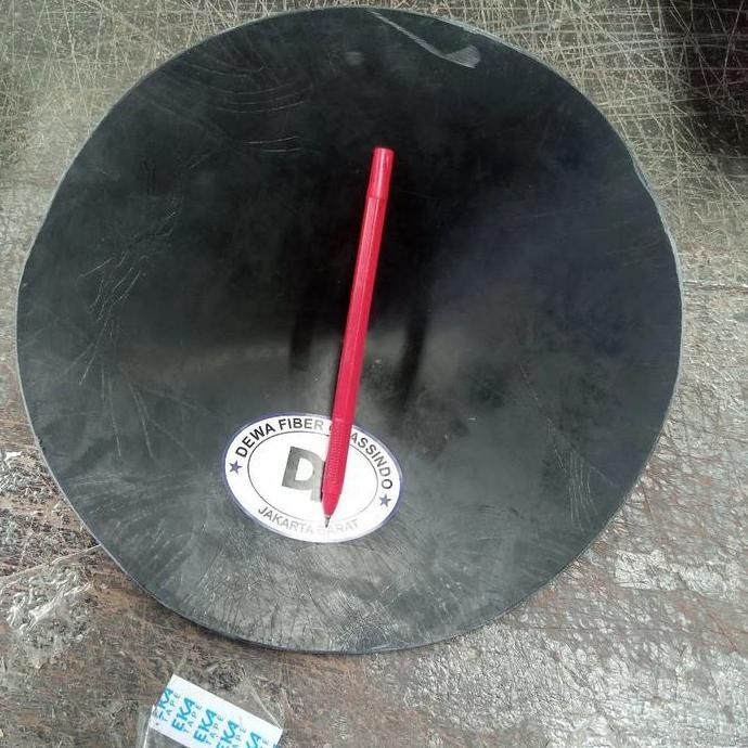 TERBARU - 25Cm Alat dulang dulangan emas polos Fiberglass