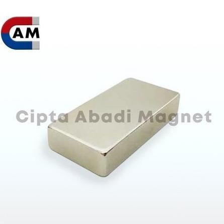 Magnet Neodymium Persegi 50X25X10Mm Co