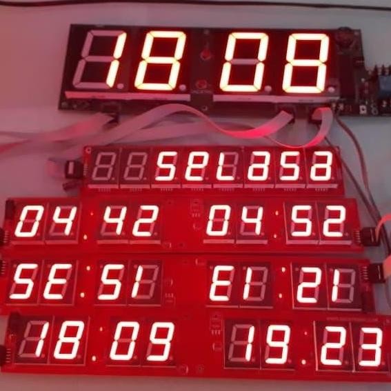 

Kit Modul Jadwal Sholat Jam 2.3 Inch Kalender Jadwal 1.2 Inch Plus Mp3 Co