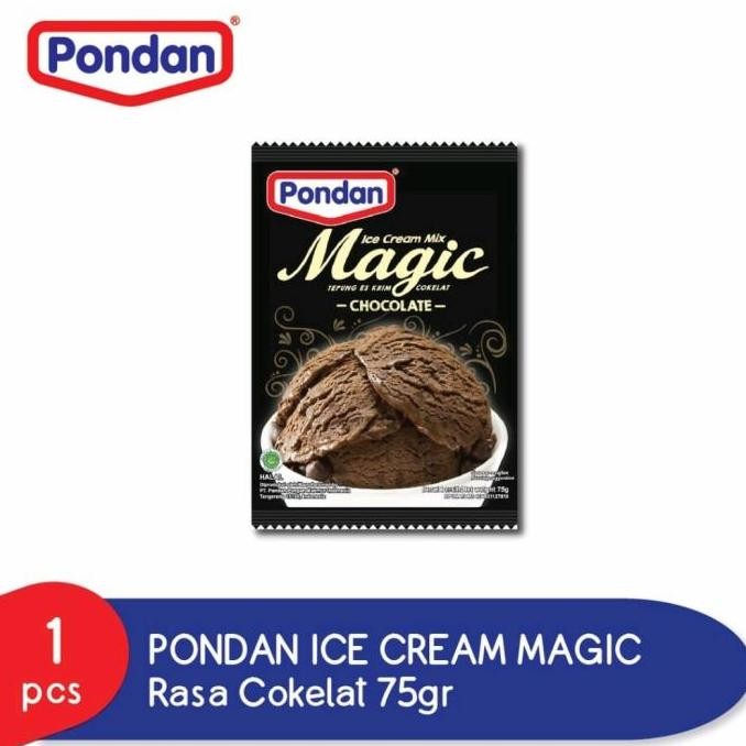 

(Allthebest) Pondan Ice Cream Magic Coklat chocolate 75gr