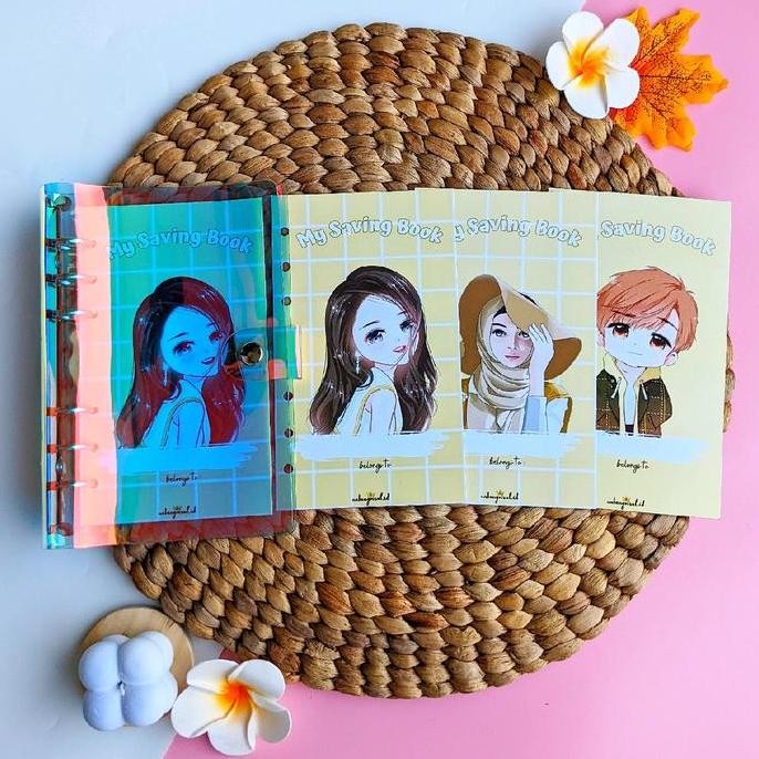 

A6 Binder Menabung Hologram Co