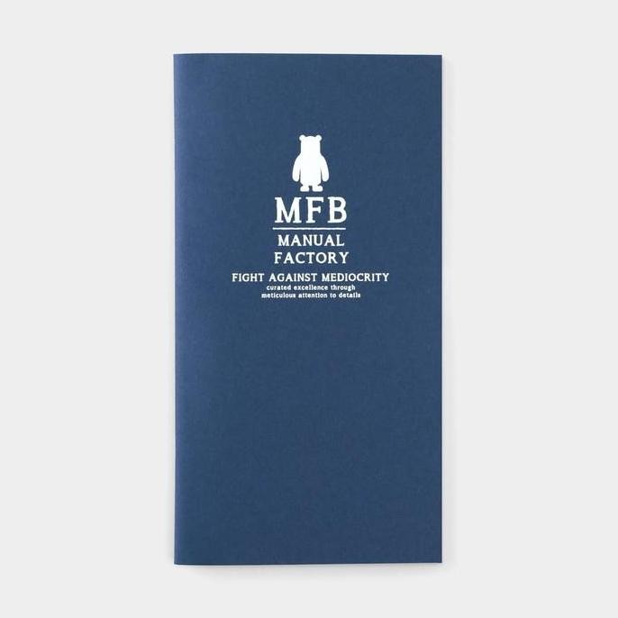 

Logon Traveler'S Notebook Refill Navy Regular Size Co