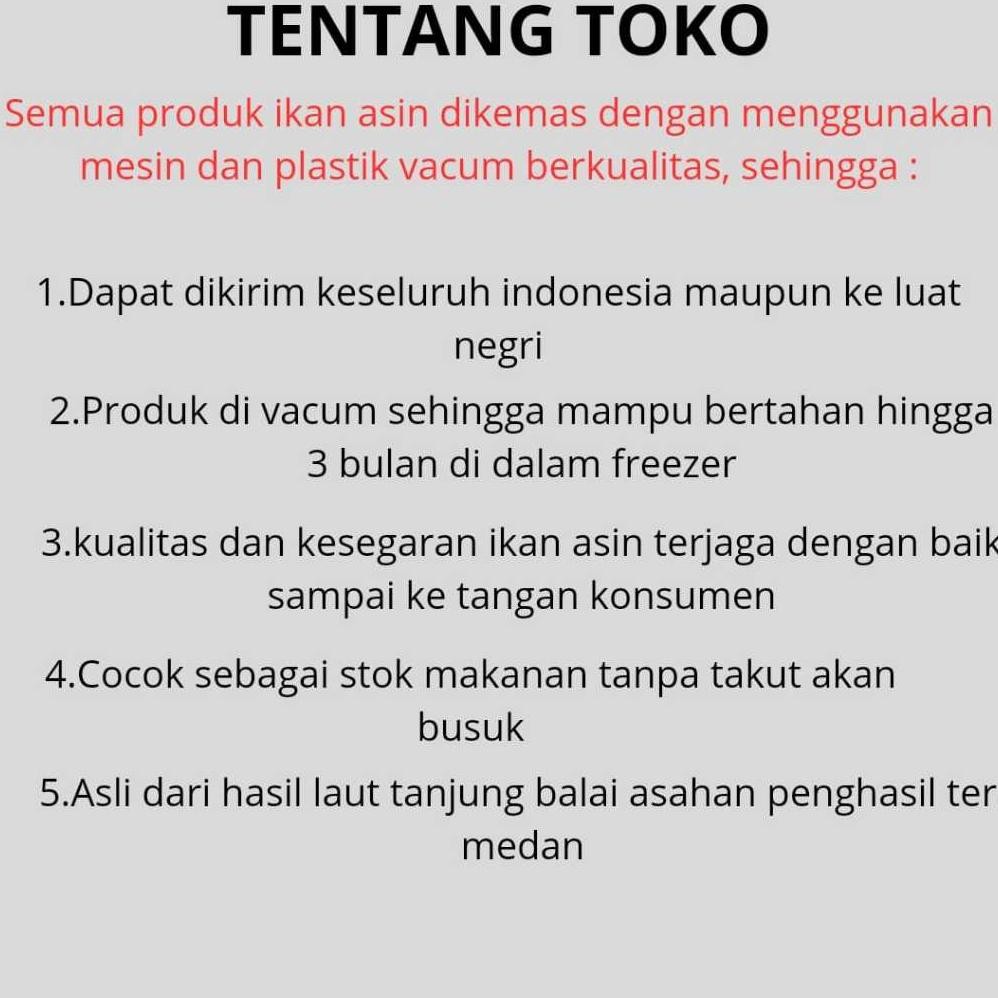 

Viral Ikan Pari Asin Asli Medan Tanjung Balai Kering Tipis Kriuk Super Premium Fb-43