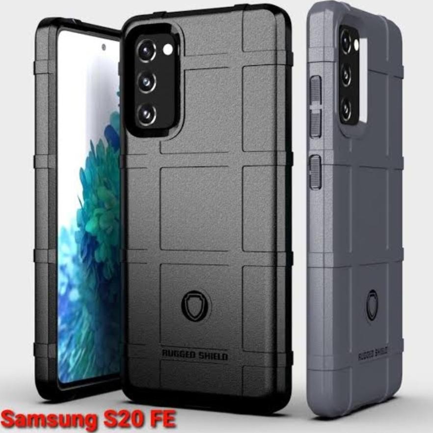 CASE SAMSUNG S20 FE S20FE RUGGED SHIELD ARMOR ANTI SHOCKPROOF MURAH