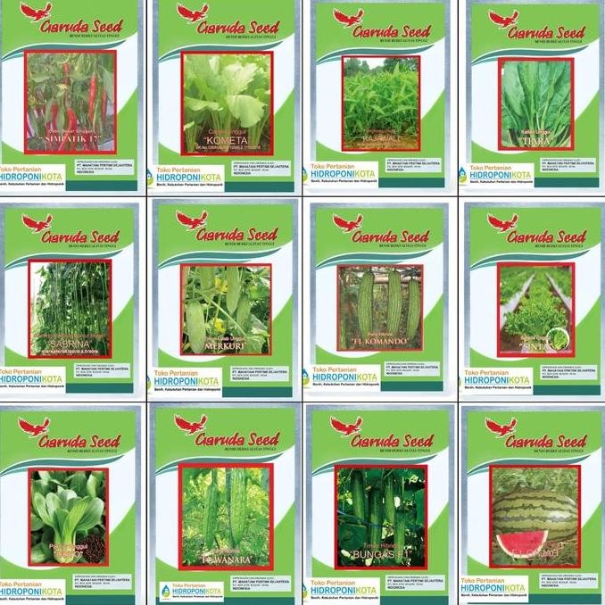 Gs - Benih Cabe Keriting Sempurna Isi 10 Gram - Bibit Cabe - Garuda Seed