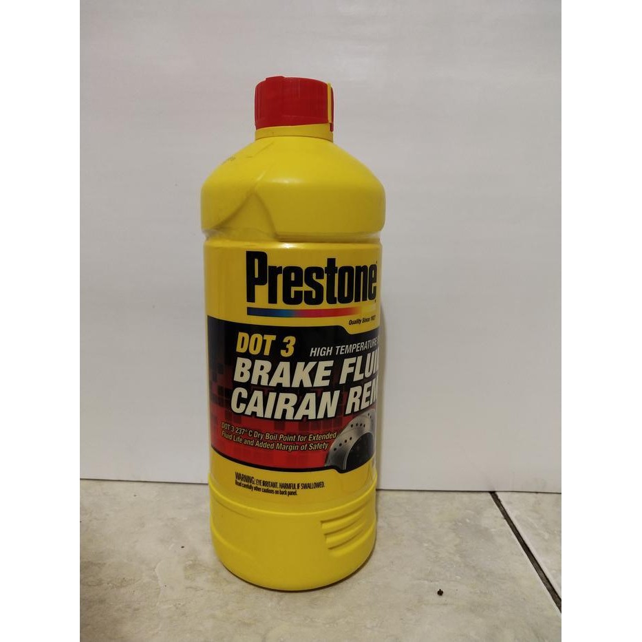 Minyak Rem Prestone Besar Dot 3 Merah 1000 ML 1 Liter 1L