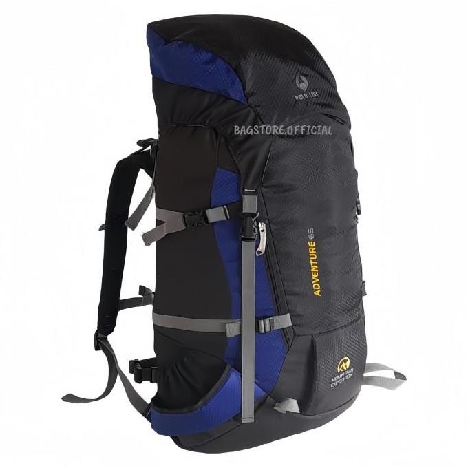 Eiger Official Adventure - Tas Gunung Tas Ransel Keril Tas Hiking Tas Camping Tas Carrier 65L HS