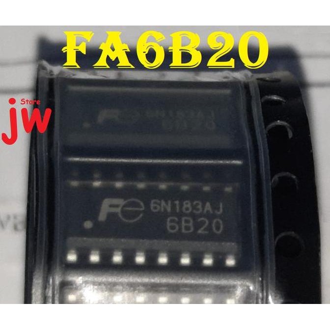 Diskon FA6B20 FA6B20N-N6-L3 FA6B20N 6B20 SOP16 SMD jwel33 dijamin