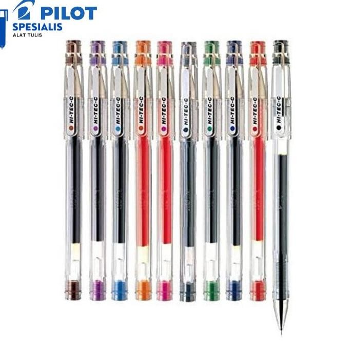 

Pen PILOT HI-TEC-C 0.25 0.3 0.4 0.5 Pulpen Santri Pilot Hi Tec C