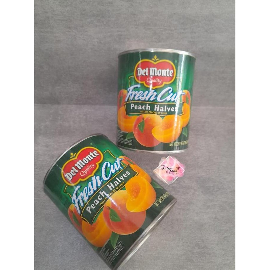 

Kualitas terbaik] DEL MONTE FRESH CUT PEACH HALVES