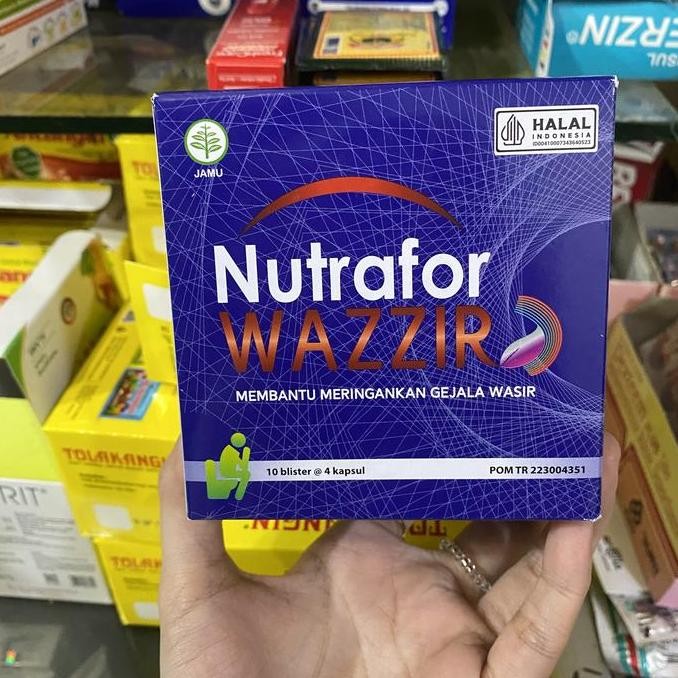 TERMURAH - nutrafor wazzir wasir 1box