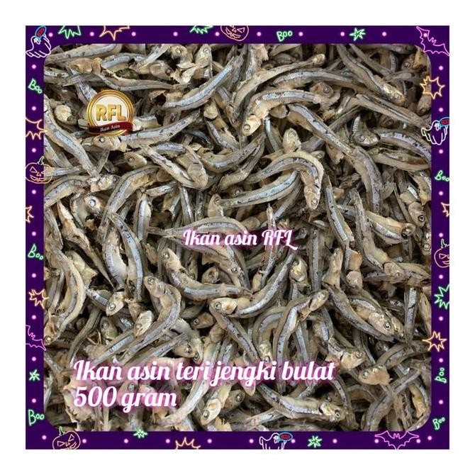 

Ikan Asin Teri Jengki Bulat Hitam Vip 500 Gram