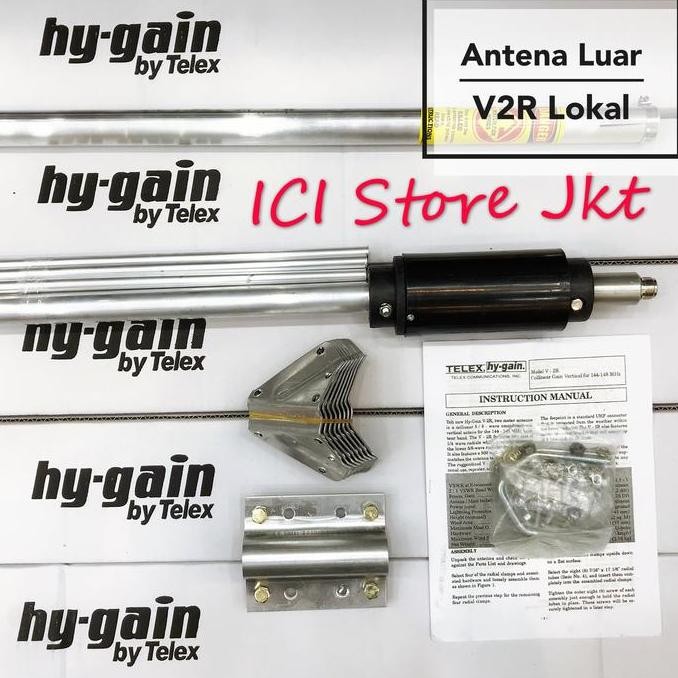 Antena V2R Lokal loading kawat perak original murah