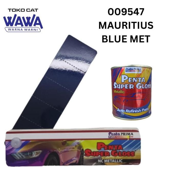Cat Duco Penta Super Gloss Nc Metallic Mauritius Blue Met 009547 Best Seller