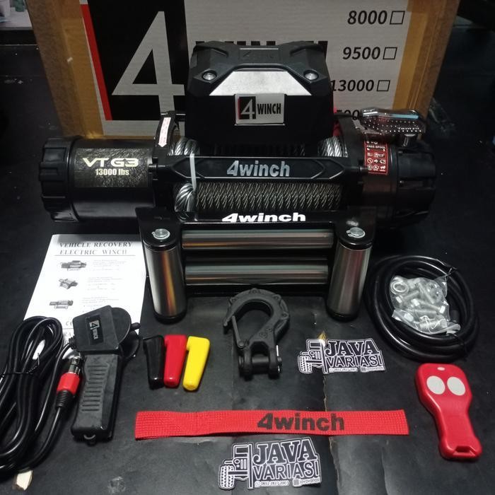 TERBARU winch 4winch 13000lbs Gen3 terbaru