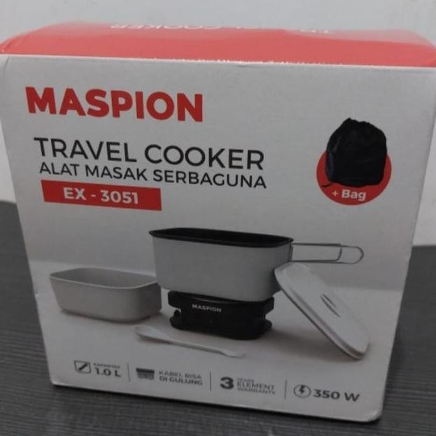 TERMURAH - Travel Cooker Maspion EX-3051 kapasitas 1 liter