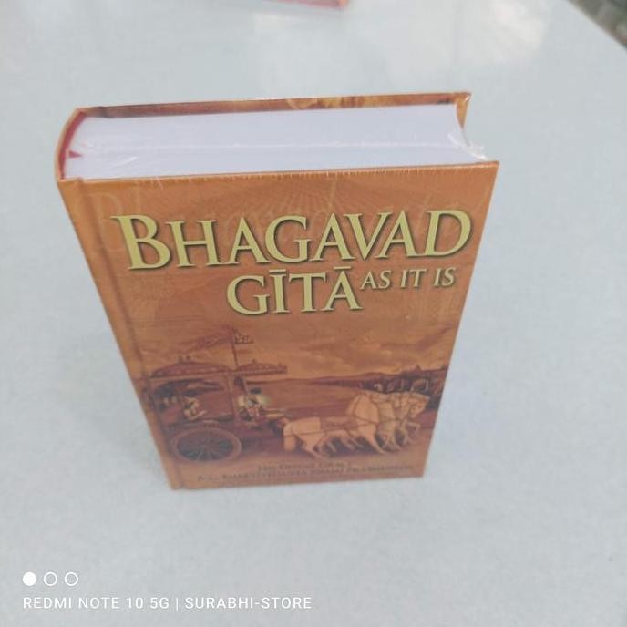 Silahkan Order] Bhagavad-gita as it is [English Edition] original