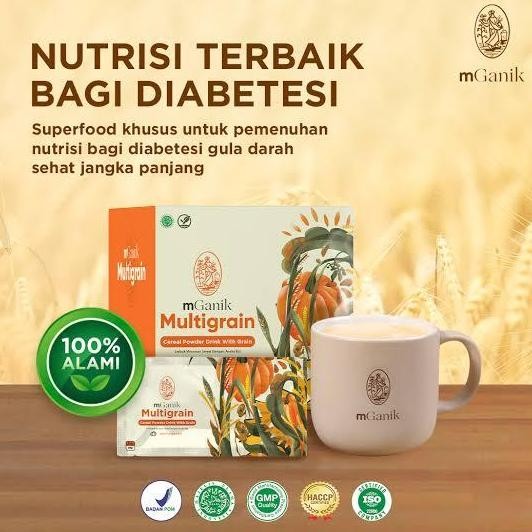 

TERBARU - Mganik Multigrain buat Diabetes dan darah tinggi