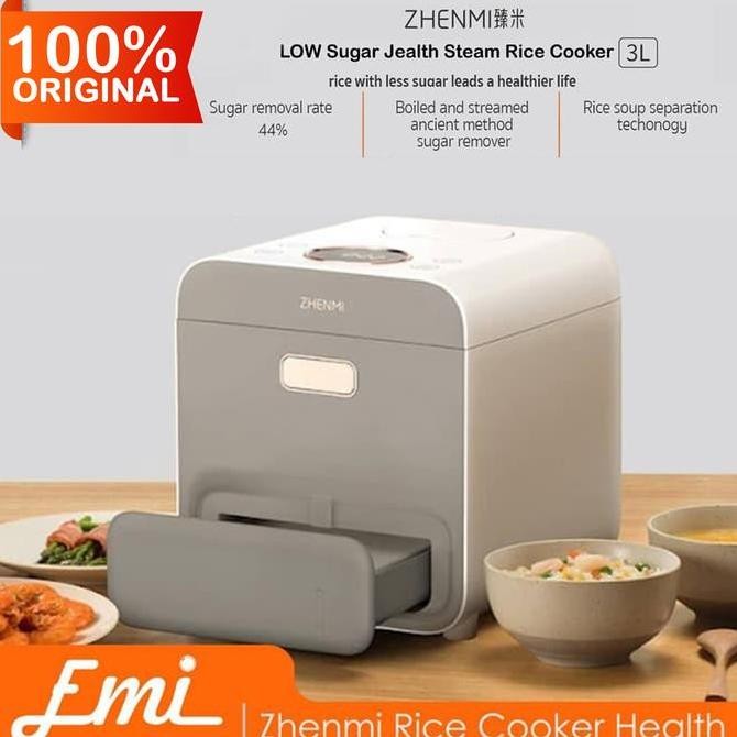 Zhenmi Rice Cooker Health Penanak Nasi Rendah Gula 3L
