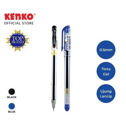

TERBARU! KENKO GEL PEN Easy Gel / Pulpen Easy Gel Kenko