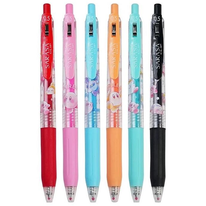 

HOT SALE! Zebra Sarasa Nintendo Kirby Shiny Pop 0.5mm Gel Pen Limited Edition