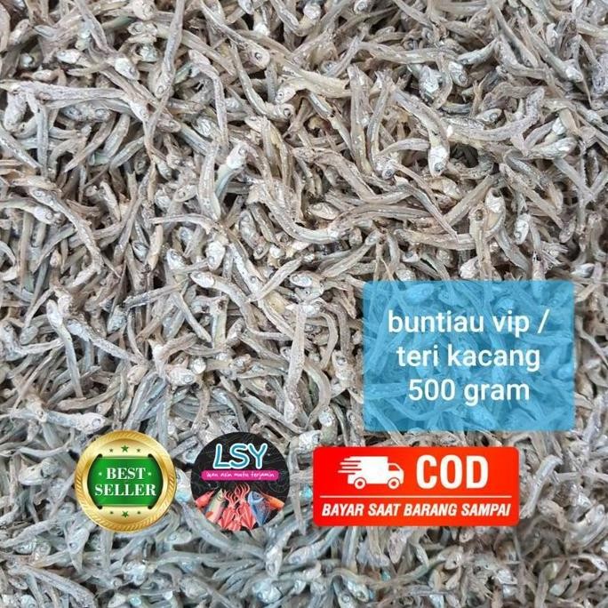 

Ikan Asin Teri Kacang / Teri Buntio Vip Super 500Gr