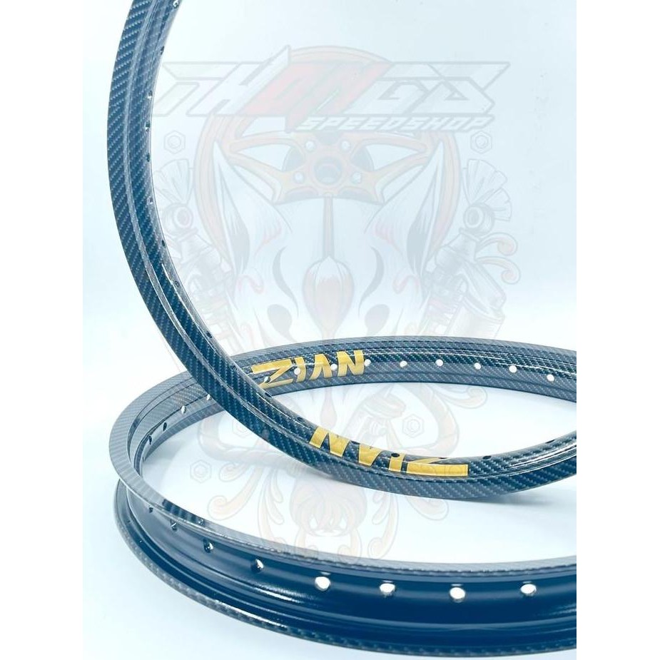 Velg Zian Carbon ring 17 120 140 Original Thailand