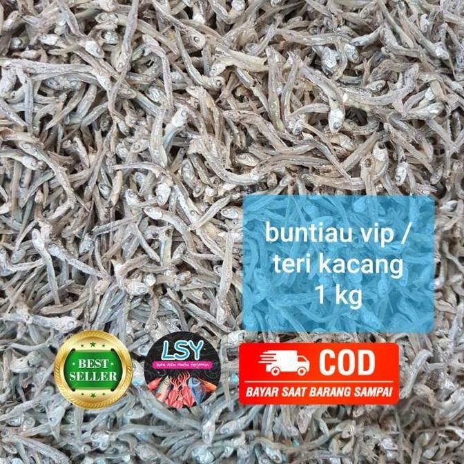 

Ikan Asin Teri Kacang / Teri Buntio Vip Super 1Kg