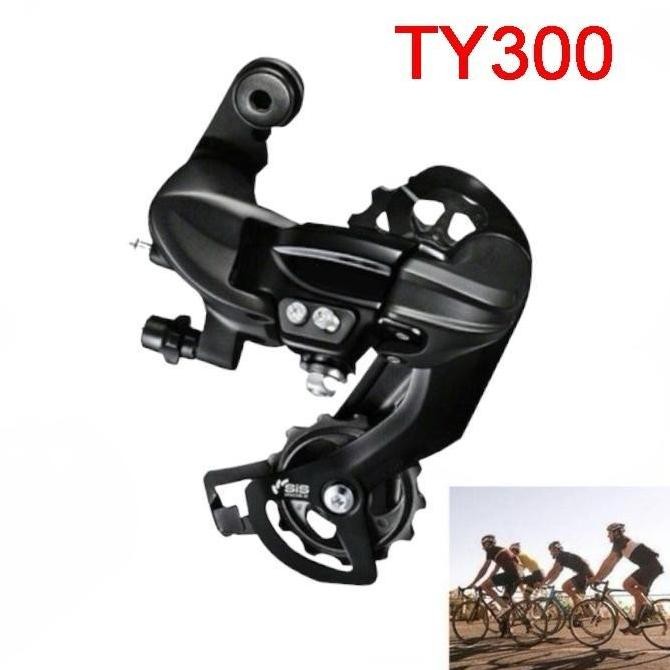 Rd Shimano Tourney 6 7 8 Speed Tx35 Rear Ty300 Model 18 21 24 Spd Derailleur Sepeda Gunung Xc Lipat 