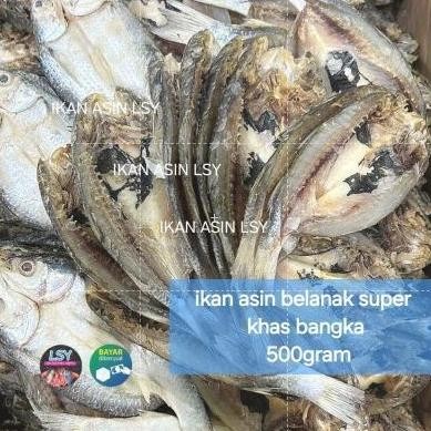 

Ikan Asin Belanak Belah Khas Bangka 500Gram