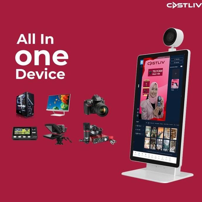 Castliv Desktop Gen-2 - Aio Live Streaming Device New Stok