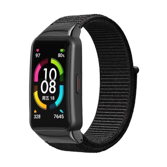 baru Tali Jam Nylon untuk Huawei Band 6 Nilon Strap Band