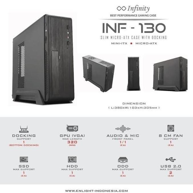 Cpu Rakitan Mini Pc Intel Core I5 / Ssd 120Gb New Stok