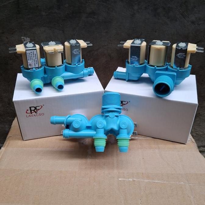 TERBARU - selenoid water inlet mesin cuci SAMSUNG Wa10j5710SG Wa95j5710SG ORIGINAL