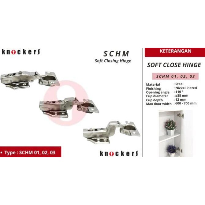 Engsel MORBIDO Soft Closing / ENGSEL SENDOK Slow Motion / Engsel SCHM