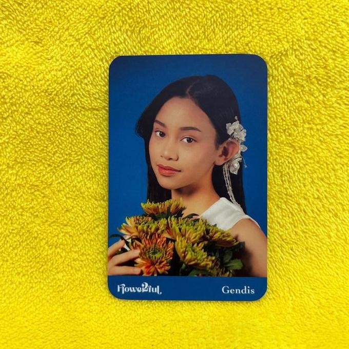 restock  Photocard jkt48 gendis flowerful official