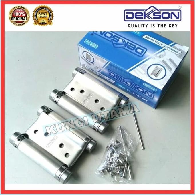 engsel cowboy dekson 4in sus 304 engsel coboy pintu bolak balik dekson