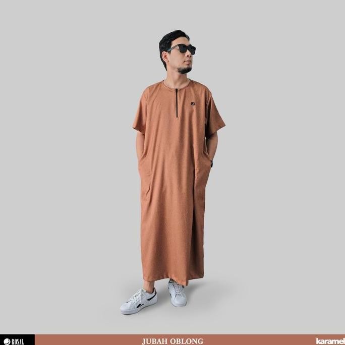 baru  ROSAL JUBAH GAMIS - JUBAH KAOS OBLONG PRIA by KARAMEL (M - XXXL)
