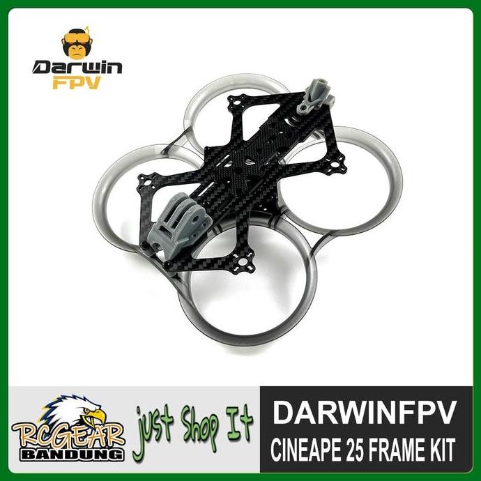 DarwinFPV CineApe 25 Cinematic Whoop FPV Drone Cinewhoop Frame Kit