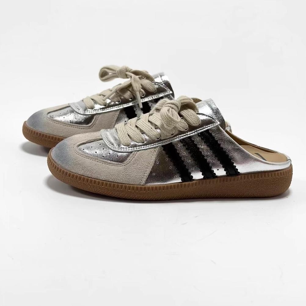 best seller 2024 Model Eksplosif Pelatihan Baotou Setengah Sandal Wanita Musim Panas Di Luar Memakai