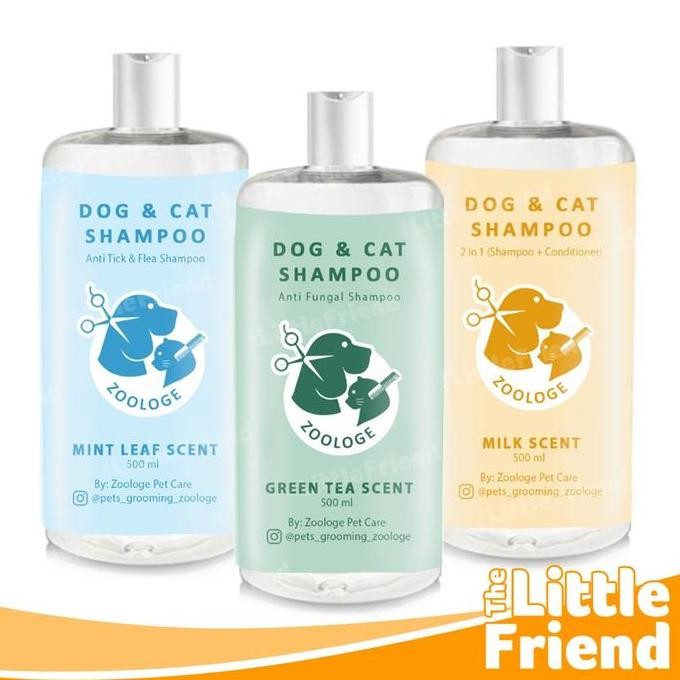 Shampoo Conditioner 2in1/Anti Jamur/Anti Kutu Khusus Anjing Kucing Wangi Harum Kualitas Terbaik - Sh