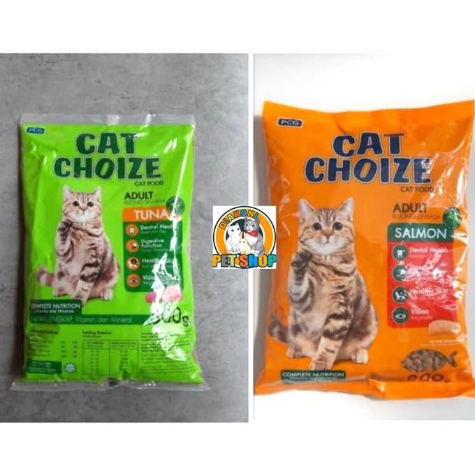 GOJEK Cat Choize 8kg Tuna - Salmon Cat choize Adult 800gr x 10bungkus