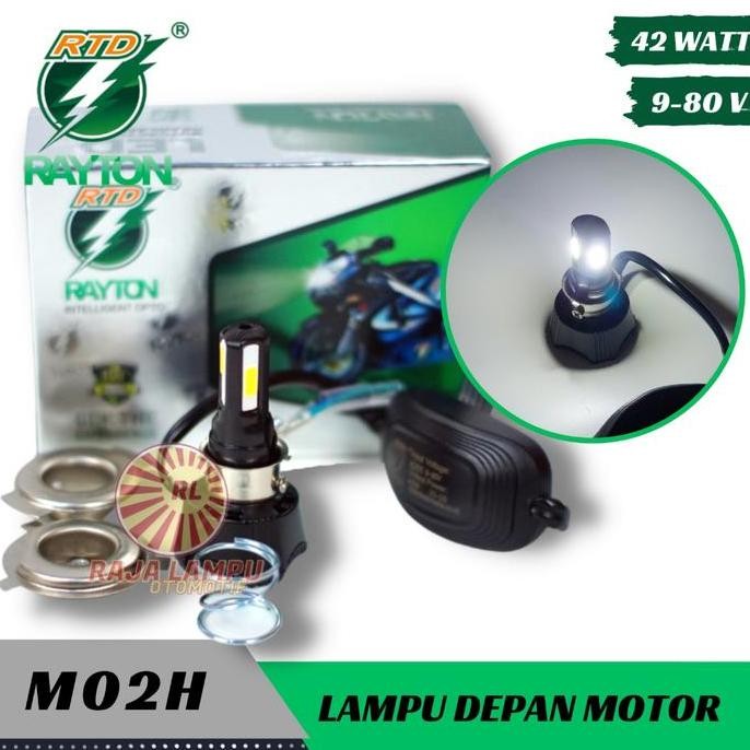 Lampu motor RTD 4 Sisi LED M02H LAMPU RTD Original RTD LED ORI GARANSI
