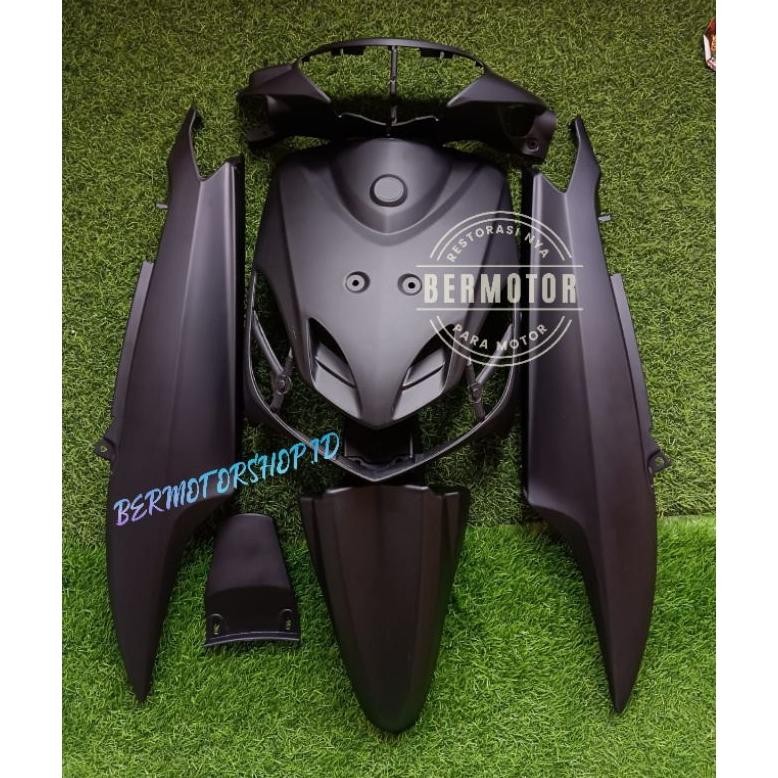 FULL BODY HALUS HITAM DOFF MIO SPORTY/MIO SMILE