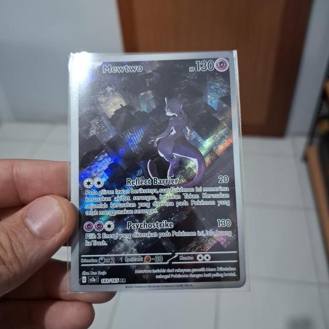 MEWTWO AR POKEMON TCG INDONESIA 151
