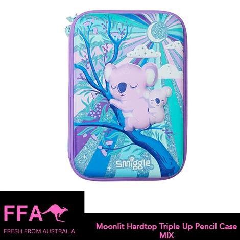 

KOTAK PENSIL SMIGGLE Moonlit Hardtop Triple Up Pencil Case MIX Kualitas Original