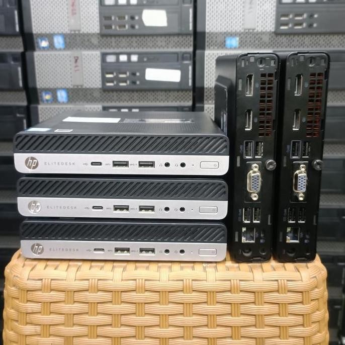 Hp Elitedesk 800 G4 Desktop Mini Pc Tiny Core I3 / I5 / I7 Gen 8 Micro New Stok