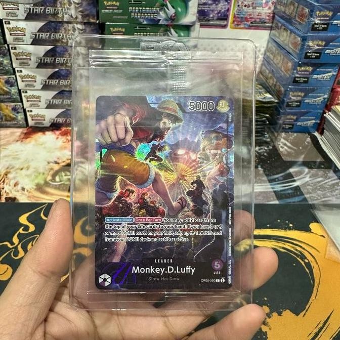 Monkey D Luffy Parallel Leader PSA MAGAZINE PROMO