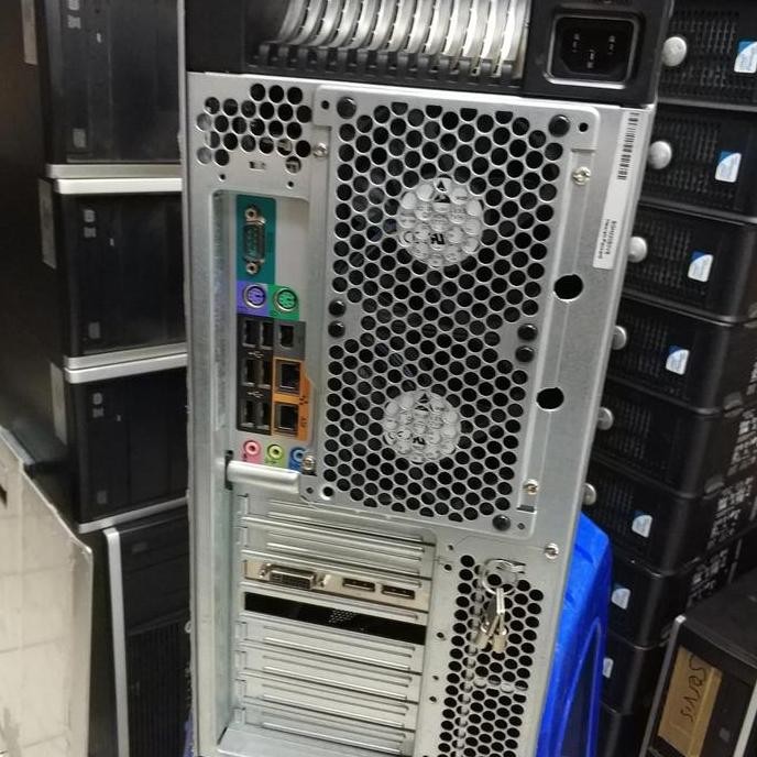 Pc Server Hp Z800 Super Double Processor/Xeon E5620-2.40Ghz/16Gb/500Gb New Stok