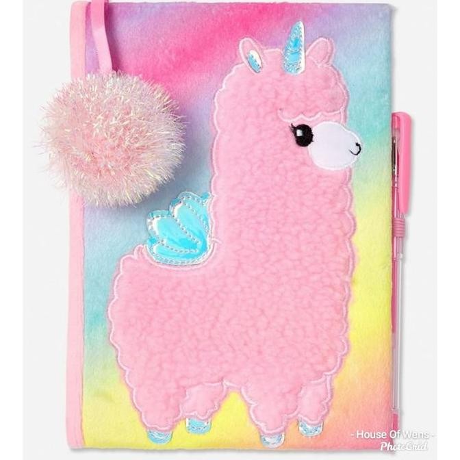 

READY JUSTICE LLAMA DIARY JOURNAL WITH PEN - DIARY JUSTICE INCLUDE PEN NEW